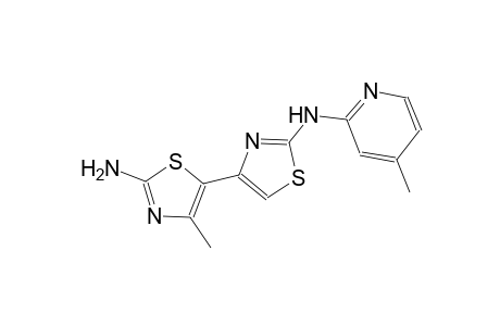 4'-methyl-N2-(4-methylpyridin-2-yl)-[4,5'-bithiazole]-2,2'-diamine