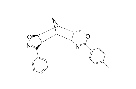 2-PARA-TOLYL-5,8-METHANO-4AS*,5,6S*,7S*,8,8AR*-HEXAHYDRO-4H-3,1-BENZOXAZINO-[7,6-D]-3-PHENYLISOXAZOLINE