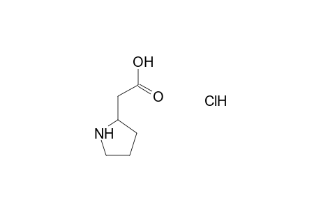 2-Pyrrolidineacetic acid, hydrochloride