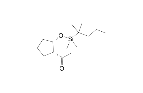 (1R,2S)-(+)-2-[(Thexyldimethylsilyl)oxy]cyclopentyl methyl ketone