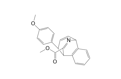 Methyl 8,9-benzo-2-(4'-methoxyphenyl))-6-azabicyclo[3.2.2]nona-3,6,8-triene-7-carboxylate