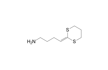 1-Butanamine, 4-(1,3-dithian-2-ylidene)-