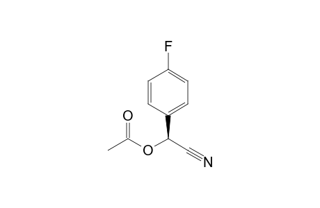 (S)-(-)-Acetoxy-(4-fluoro-phenyl)-acetonitrile