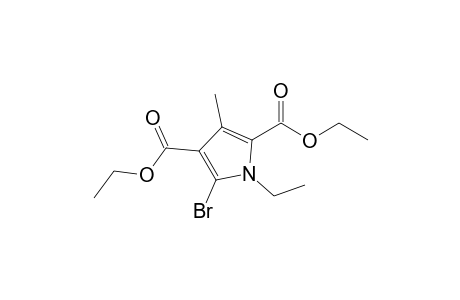 5-Bromo-1-ethyl-3-methyl-pyrrole-2,4-dicarboxylic acid diethyl ester