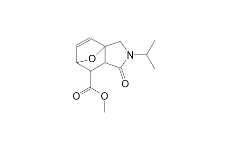 methyl 3-isopropyl-4-oxo-10-oxa-3-azatricyclo[5.2.1.0~1,5~]dec-8-ene-6-carboxylate