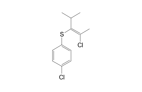 (Z)-2-CHLORO-3-(4-CHLOROBENZENESULFENYL)-4-METHYL-2-PENTENE