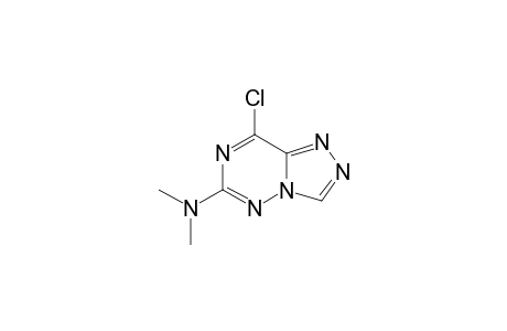 8-CHLORO-6-DIMETHYLAMINO-1,2,4-TRIAZOLO-[3,4-F]-[1,2,4]-TRIAZINE