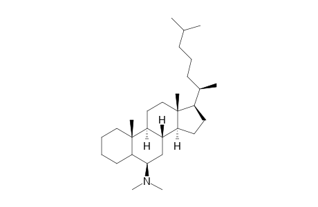 6.beta.-dimethylaminocholestane