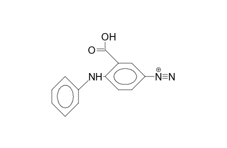 4-Anilido-3-benzoic acid, 1-diazonium cation