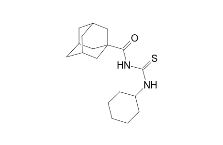 N-(cyclohexylcarbamothioyl)adamantane-1-carboxamide