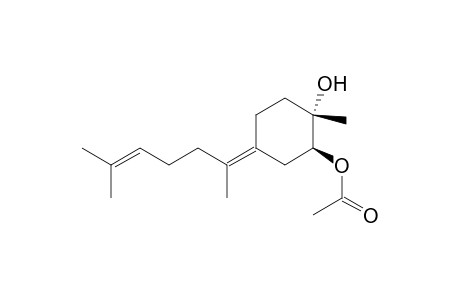 1,2-Cyclohexanediol, 4-(1,5-dimethyl-4-hexenylidene)-1-methyl-, 2-acetate, [1S-(1.alpha.,2.beta.,4E)]-