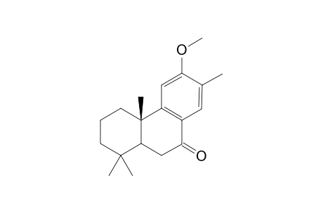 (4aS)-6-methoxy-1,1,4a,7-tetramethyl-3,4,10,10a-tetrahydro-2H-phenanthren-9-one