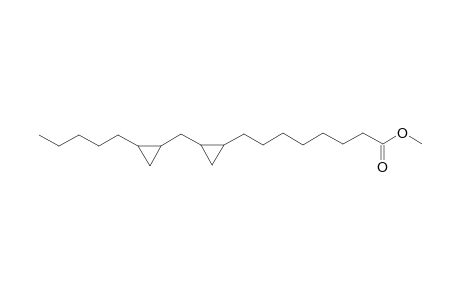 Cyclopropaneoctanoic acid, 2-[(2-pentylcyclopropyl)methyl]-, methyl ester