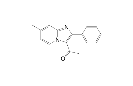 1-(7-Methyl-2-phenylimidazo[1,2-a]pyridin-3-yl)ethanone