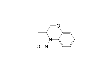 2H-1,4-Benzoxazine, 3,4-dihydro-3-methyl-4-nitroso-, (.+-.)-