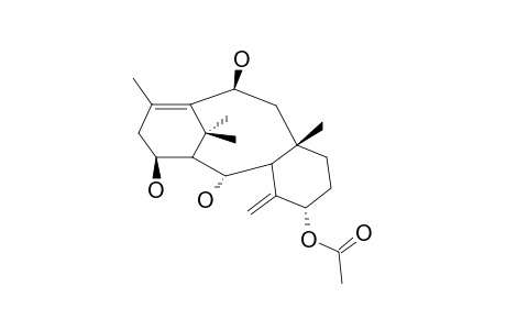 2-ALPHA,10-BETA,14-BETA-TRIHYDROXY-5-ALPHA-ACETOXY-4(20),11-TAXADIENE