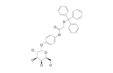 4-(TRITYLMERCAPTOACETAMIDE)-PHENYL-ALPHA-D-GALACTOPYRANOSIDE