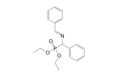 (E)-benzal-[diethoxyphosphoryl(phenyl)methyl]amine