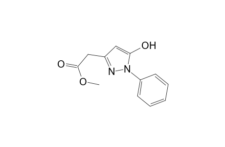 (5-Hydroxy-1-phenyl-1H-pyrazol-3-yl)acetic acid, methyl ester