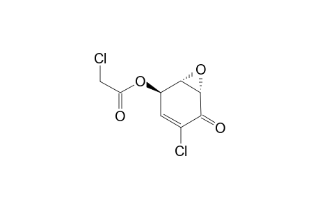 (1S,2R,6S)-4-chloro-5-oxo-7-oxabicyclo[4.1.0]hept-3-en-2-yl 2-chloroacetate