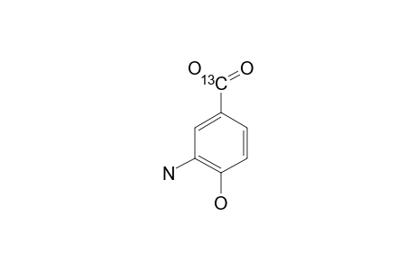 3-AMINO-4-HYDROXY-[7-(13)-C]-BENZOIC_ACID