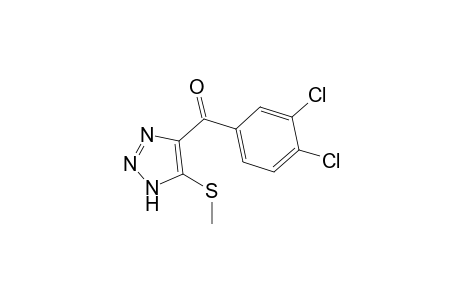 4-(3,4-Dichlorobenzoyl)-5-methylthio-1H-1,2,3-triazole
