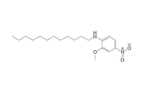Benzenamine, N-dodecyl-2-methoxy-4-nitro-