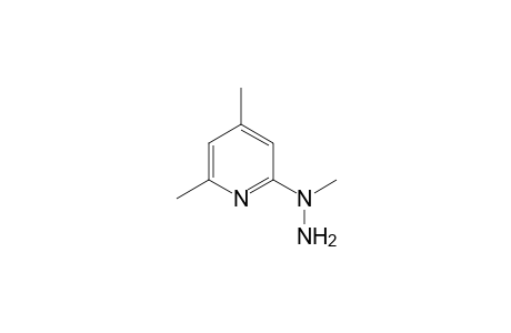 4,6-Dimethyl-2-(1-methylhydrazino)pyridine