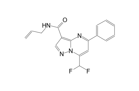 N-allyl-7-(difluoromethyl)-5-phenylpyrazolo[1,5-a]pyrimidine-3-carboxamide