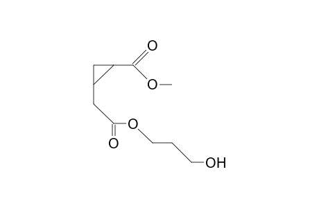cis-1-(2-Oxo-3,7-dioxa-heptyl)-2-methoxycarbonyl-cyclopropane