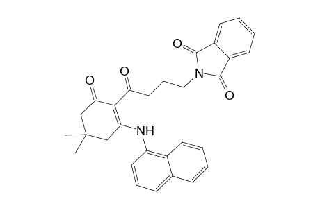 2-[4-keto-4-[6-keto-4,4-dimethyl-2-(1-naphthylamino)cyclohexen-1-yl]butyl]isoindoline-1,3-quinone