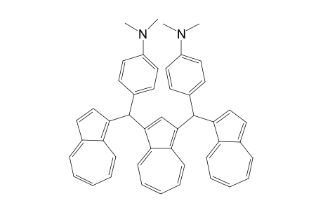 1,3-Bis{(1-azulenyl)[4-(dimethylamino)phenyl]methyl}azulene