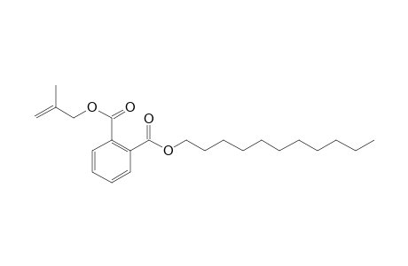 Phthalic acid, 2-methylallyl undecyl ester