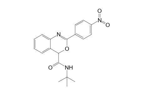 N-(tert-Butyl)-2-(4-nitrophenyl)-4H-3,1-benzoxazine-4-carboxamide
