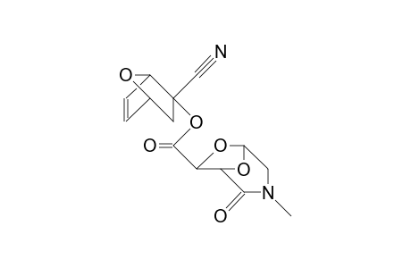 1R,2S,4R-2-Ex-cn-7-oxabicy(2.2.1)hept-5-en-2-end-yl 1R,5S,7R-3-me-2-oxo-6,8-dioxa-3-azabicy(3.2.1)octan-7-ex-carboxylate