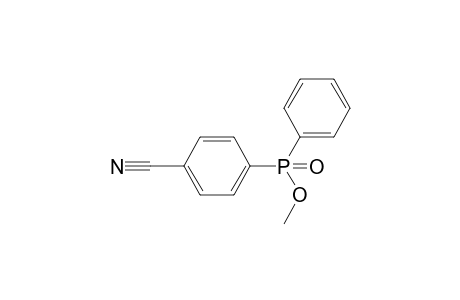 Methyl (4-cyanophenyl)(phenyl)phosphinate