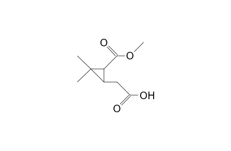 cis-3-Methoxycarbonyl-2,2-dimethyl-1-cyclopropaneacetic acid