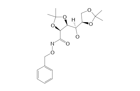 (4S,5S)-N-(benzyloxy)-5-[(R)-[(4R)-2,2-dimethyl-1,3-dioxolan-4-yl]-hydroxy-methyl]-2,2-dimethyl-1,3-dioxolane-4-carboxamide