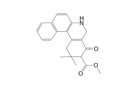 benzo[a]phenanthridine-3-carboxylic acid, 1,2,3,4,5,6-hexahydro-2,2-dimethyl-4-oxo-, methyl ester