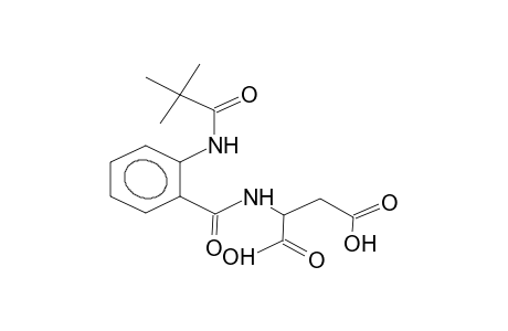 N-(1,2-dicarboxyethyl)-2-pivaloylamidobenzamide