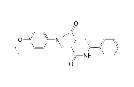 1-(4-Ethoxy-phenyl)-5-oxo-pyrrolidine-3-carboxylic acid (1-phenyl-ethyl)-amide