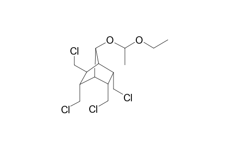 {1-ethoxyethyl]-(exo-2-,endo-3,exo-5,endo-6)-tetrakis(chloromethyl)-7-norbornyl ether