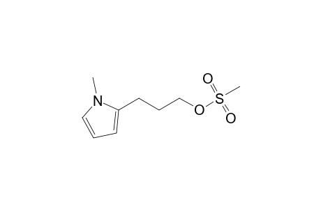 1H-Pyrrole-2-propanol, 1-methyl-, methanesulfonate (ester)