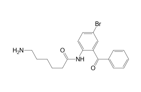5-Bromo-2-((5'-aminopentyl)carbonylamino)benzophenone