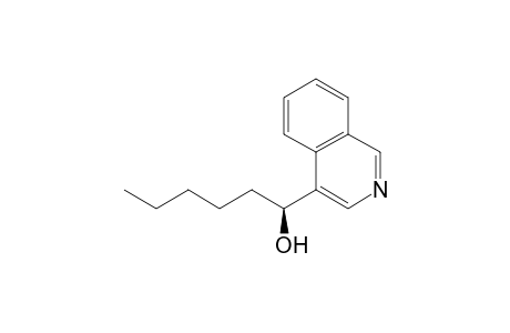 (1S)-1-(4-isoquinolinyl)-1-hexanol