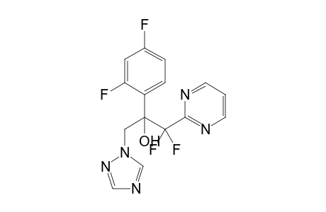 2-(2,4-difluorophenyl)-1,1-difluoro-1-(2-pyrimidinyl)-3-(1,2,4-triazol-1-yl)-2-propanol