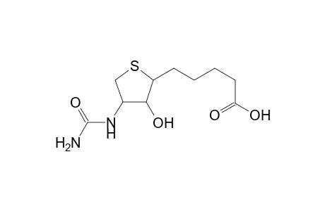2-thiophenepentanoic acid, 4-[(aminocarbonyl)amino]tetrahydro-3-hydroxy-, (2S,3S,4S)-