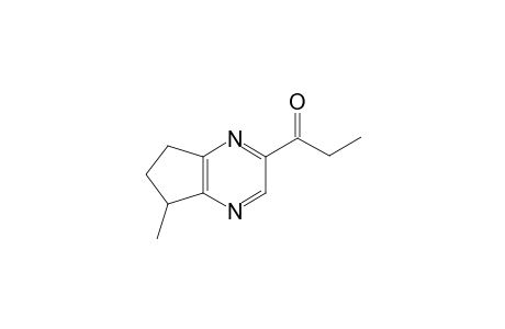 1-(5-Methyl-6,7-dihydro-5H-cyclopenta[b]pyrazin-2-yl)-1-propanone