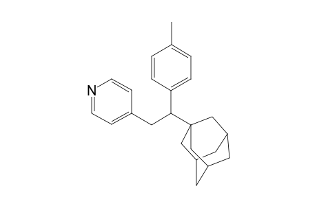 1-(adamant-1-yl)-2-(pyrid-4-yl)-1-(p-tolyl)-ethane