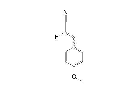 2-Fluoro-3-(4-methoxyphenyl)acrylonitrile
